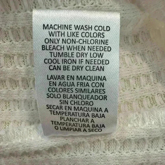 CHASER (ANTHROPOLOGIE brand) boho cream waffle Knit LS Shirt button-up cuff cozy - Picture 6 of 10